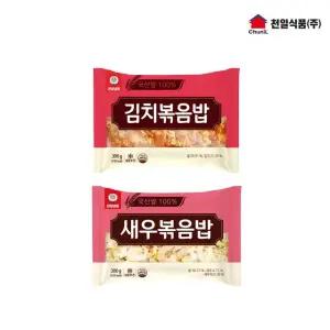 천일식품 볶음밥 300g x 10봉 (김치5봉+새우5봉)