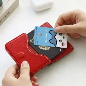 가죽 명함 지갑 남자 여성 카드 신분증 케이스 미니 슬림 자석 보관 홀더 명품 고급 수납 관리 포켓 파우치