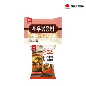 천일식품 볶음밥 250g x 10봉 (새우5봉+전주식5봉)