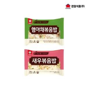 천일식품 볶음밥 300g x 10봉 (햄야채5봉+새우5봉)