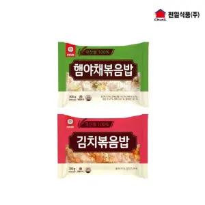 천일식품 볶음밥 300g x 10봉 (햄야채5봉+김치5봉)