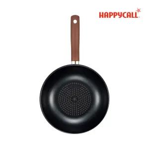 해피콜 에브리쿡 다이아몬드 IH 인덕션 궁중팬 28cm(아몬드베이지)