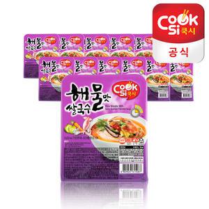 [한스코리아공식] 쿡시쌀국수 해물맛 12개 1BOX