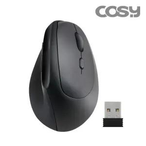 코시 인체공학 손목보호 무소음 버티컬 무선 마우스 피로감소 M2018WL 노트북 사무용 컴퓨터 휴대용