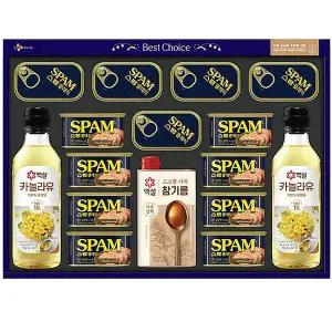 CJ 스팸 선물세트 최고의선택 레드라벨 1세트 26년 명절선물세트