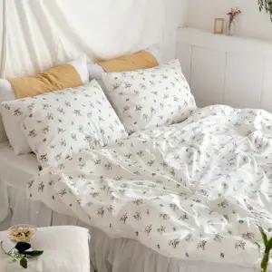 줄리엣 화이트 광목 Q이불커버 198x230cm