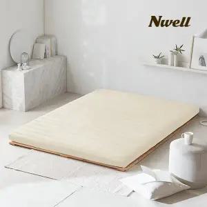 느웰 천연라텍스 토퍼 매트리스 솔리드 (7.5cm/Q)