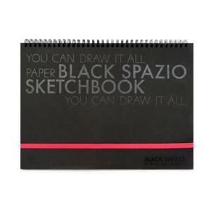 아트스퀘어 스파지오 드로잉북 블랙 A4 (SB02)