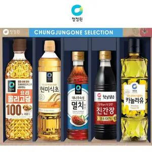 청정원 12호 선물세트/식용유 단체선물 설 명절 답례품/카놀라유 올리고당 간장
