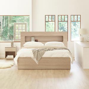 하포스 레이 E0 3단 LED 멀티서랍 침대 프레임 + 매트리스 세트 지정일설치