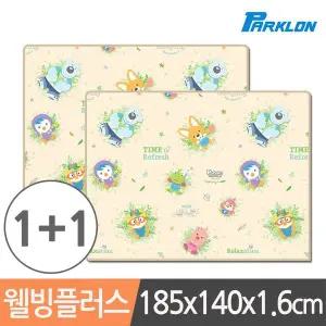 [파크론]1+1 뽀로로 하늘구경 웰빙플러스 놀이방매트 185x140x1.6cm[33030080]