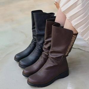 [신세계몰]라파파 스타 주얼리 털 롱부츠 S533