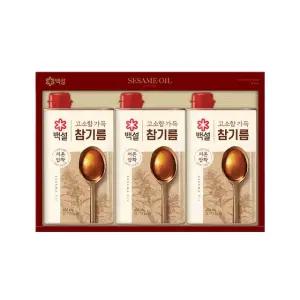 [CJ] 명절 선물세트 백설 고소함가득참기름 1호 x1개