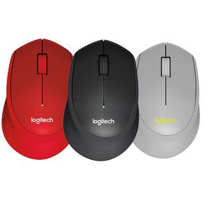 로지텍코리아 정품 무선 마우스 M280 3가지 색상 동글이 수신기 포함 인체공학 디자인