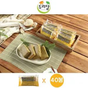 [두리담]모시 찰보리 찜떡  70g x 40개 총 2.8kg