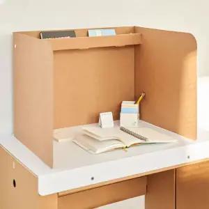 [하프클럽/알티피아]책상 칸막이 독서실책상 가림막 책상용 가림막 미니사이즈