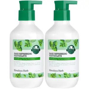 부케가르니 나드 구취케어 펌핑치약 370g 2개