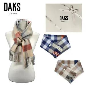 [롯데백화점]닥스 남여공용 램스울 체크 머플러 FKO091O