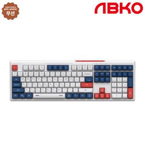 앱코 MK108W 무선 블루투스 저소음 멤브레인 키보드 블루