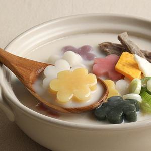 우리쌀 오색 꽃 떡국떡 500gx2