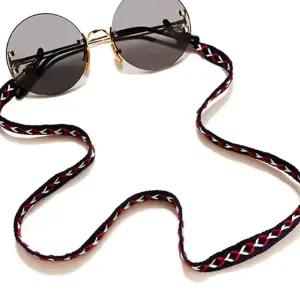 고품질 스트랩 선글라스 목걸이 분실방지 패션안경줄 블랙 (WFGTBPE)