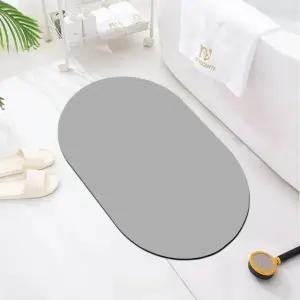 고품질 규조토발매트 소프트 그레이 발매트 빨아쓰는 규조토 (WFGTG2H)