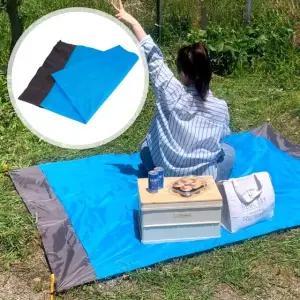 고품질 미니 경량 돗자리 포켓 미니돗자리 블루 (WFGTGSY)