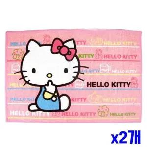 핑크 발매트 x2개 캐릭터 40x60cm 발판매트 (WFGTMO4)