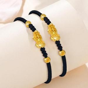 비휴 행운 액막이 실 매듭 비휴 재물 소원 끈 팔찌 삼재 사주 남자 여자 오행 절 패션