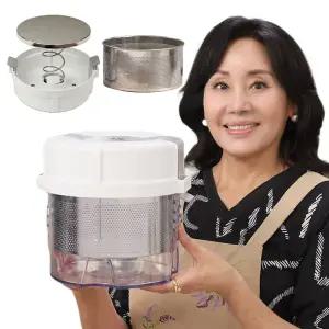 2026년형 업그레이드 홍여진 하이로 빅스텐 짤순이 골드 대용량 스테인리스 유청분리기