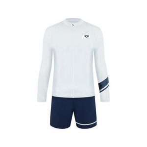 [백화점 매장정품] 아레나 남성 에센스 레귤러핏 집업 래쉬가드 세트 (A5BM1PC05_GRY) 슬림한 바디라인 연