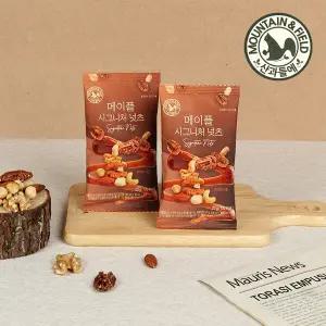 [단독][산과들에] 메이플시그니처넛츠 50낱봉 (메이플/견과만 7종)