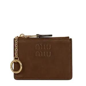 미우미우 25FW 오크 나파 지퍼 카드 지갑 5MC93M AEFX F0316
