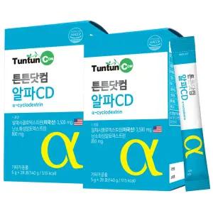 알파CD (28포) x 2개 / 고함량 식이섬유 4300 mg 함유(1포 기준) / HACCP 인증 정품