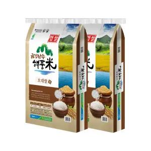 [더프레시] 25년 고성농협 해풍미 오대쌀 10kg+10kg (오대/상등급)