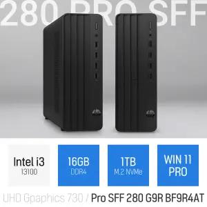 ⓒ HP Pro SFF 280 G9R BF9R4AT i3-13100 16GB 1TB WIN11 / 사무용 인강용 가성비 슬림 데스크탑