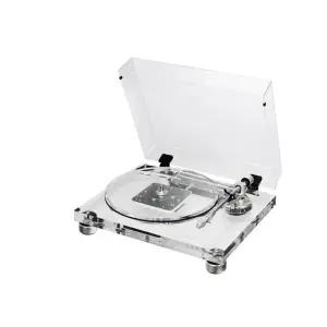 [오디오테크니카] 공식수입원 AT-LPA2 클리어 수동 벨트 드라이브 턴테이블