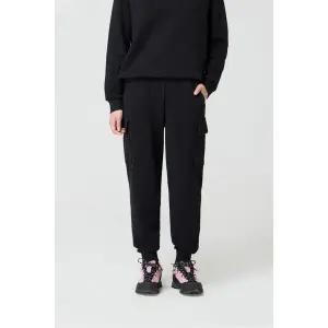 [코오롱스포츠](광주신세계) 동절 여성 스 카고 조거 팬츠 (SET UP) TVPNW24622BLK