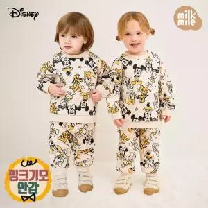[밀크마일] [디즈니]미키와 친구들 해피타임밍크기모상하복