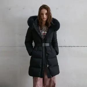 [에고이스트]슬림웨이스트폭스퍼구스다운점퍼/ER4TD504_BP