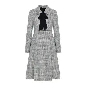 [LINE](신세계 사우스시티)[라인어디션] (N755) 리본 타이 플레어 원피스 (NGOPOL9900)