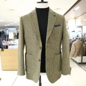 [대구백화점] [런던포그]남성 카멜 셔틀랜드 울100헤링본자켓(LPWJA797)