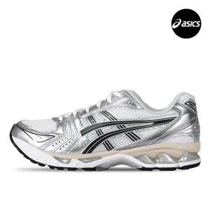 아식스 젤 카야노 14 남자 여성 운동화 화이트 그래파이트 그레이 1203A537-110