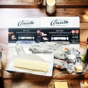 라꽁비에뜨 버터 포션 150g AOP 무염 버터 15g 10개 라콩비에트