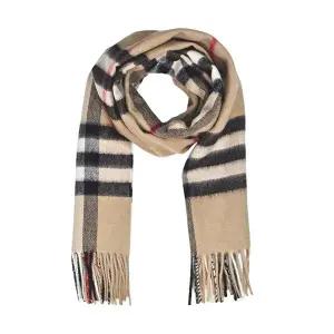 [버버리] 머플러 목도리 8076576 체크 캐시미어 아카이브 베이지
