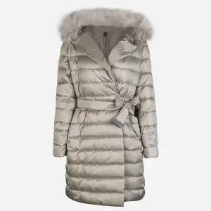 막스마라 5F 2529496055600 019 노베프 퍼 벨티드 패딩 자켓 베이지