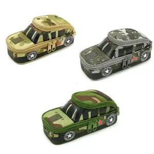 초코링샵 밀리터리 자동차 군인 초등 남아 파우치형필통