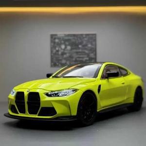 1:24 BMW M4 Alloy Sports Car Diecast Metal Scale Sound Light Simulation Children Gift