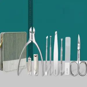 베넬라 큐티클제거 9종세트 고급 네일 니퍼 손톱 케어 두꺼운 발톱 깎기 클리퍼 도구 깍이