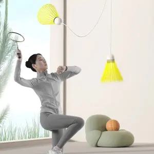 혼자 배드민턴 돌아오는 셔틀콕 일반 배드민턴채 세트 배드민턴 리턴콕